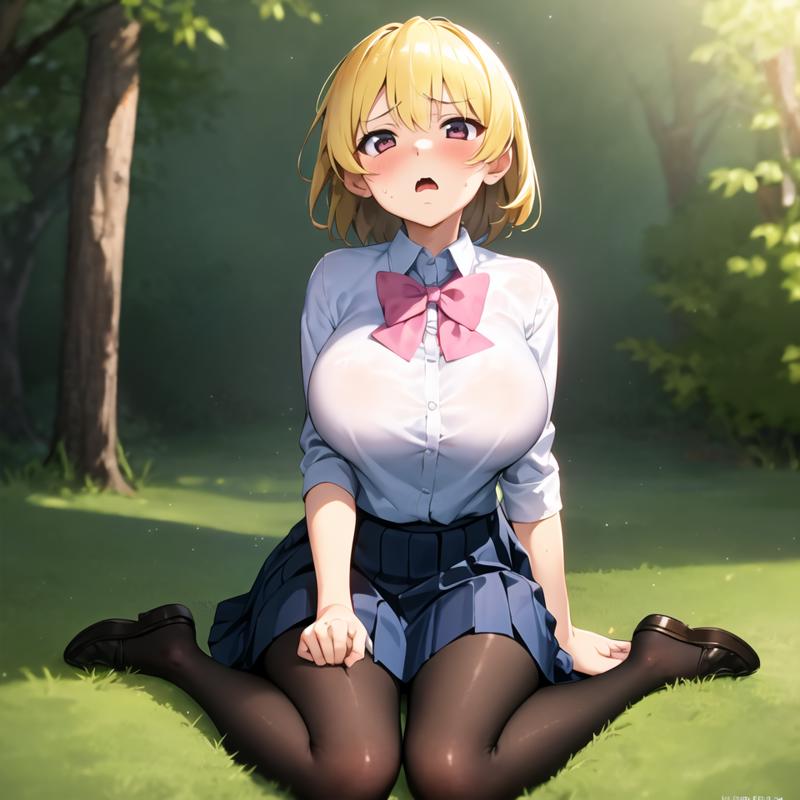 Houjou Satoko (Higurashi) High School Girl Satoko JK沙都子